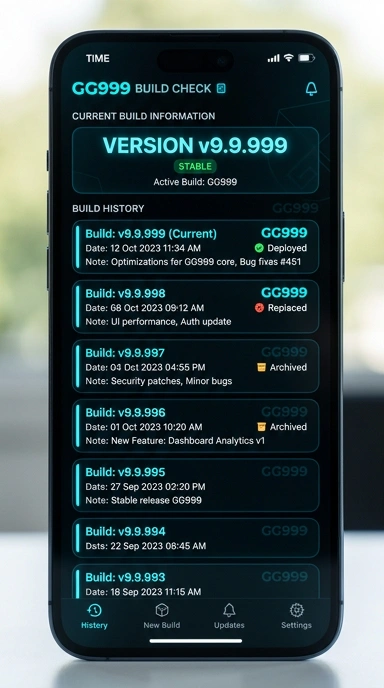 Riwayat Versi gg999 untuk Pengguna Android